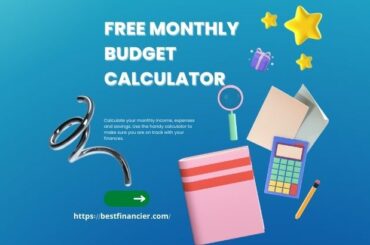 Free Monthly Budget Calculator