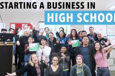 how to start a business in high school