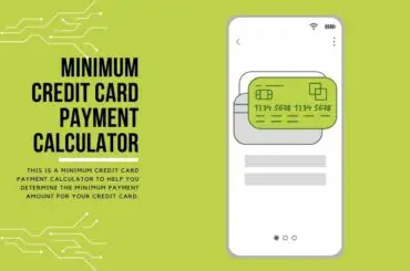 minimum credit card payment calculator
