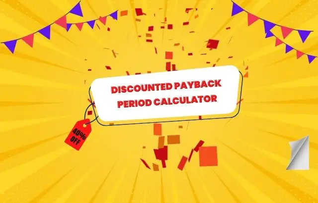 Discounted Payback Period Calculator