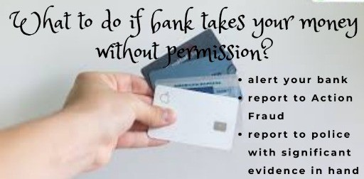 Can Bank Take Money from your Account without Permission